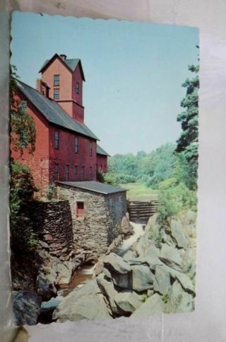 Vermont Vt Jericho Grist Mill Postcard Old Vintage Card View Standard Souvenir