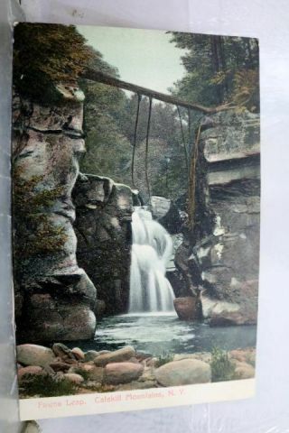 York Ny Catskill Mountains Fawns Leap Postcard Old Vintage Card View Post Pc