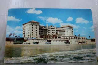 Florida Fl Daytona Beach Plaza Postcard Old Vintage Card View Standard Souvenir