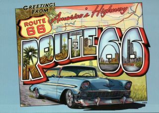 Greetings From Route 66 America 