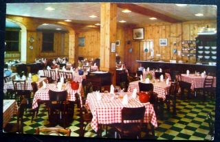 1950s Boone’s Restaurant,  Main Dining Room,  Portland,  Maine