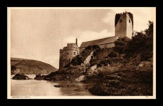Dr Jim Stamps Dartmouth Castle Exterior View United Kingdom Postcard