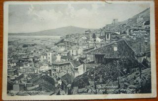 Vintage Postcard `gibraltar - Birds Eye View Of The Town` (1922 -)