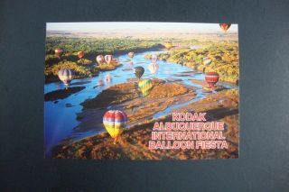842) Albuquerque Nm Kodak International Balloon Fiesta The Rio Grande River