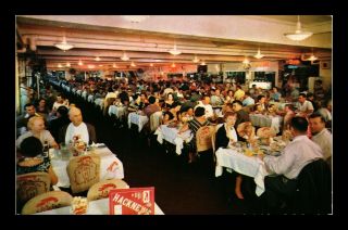 Dr Jim Stamps Us Hackneys World Famous Restaurant Jersey Postcard