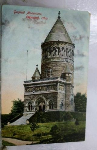 Ohio Oh Garfield Monument Cleveland Postcard Old Vintage Card View Standard Post