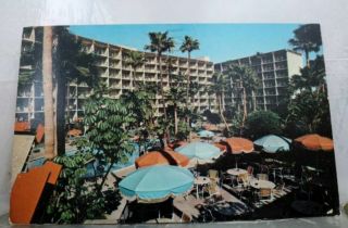 California Ca San Diego Hanalei Hotel Postcard Old Vintage Card View Standard Pc