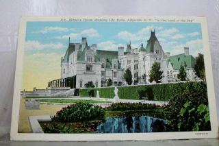 North Carolina Nc Asheville Biltmore House Land Of Sky Postcard Old Vintage Card
