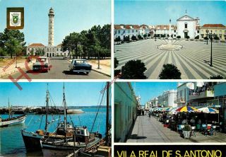 Picture Postcard,  Vila Real De Santo Antonio (multiview)