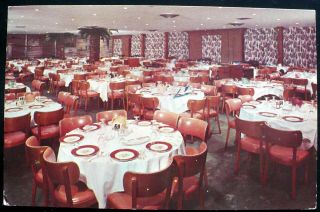 1950s Dining Room,  Charles & Lillian Brown’s Hotel,  Loch Sheldrake Ny