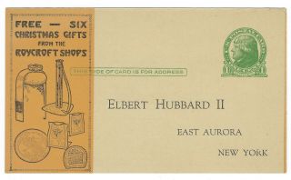1913 Jefferson One Cent Pre - Addressed Postcard Scott Ux26