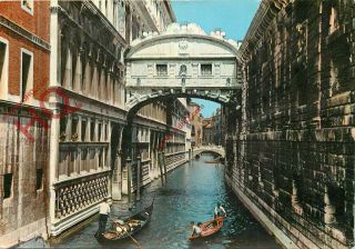 Picture Postcard::venice,  Bridge Of Sighs
