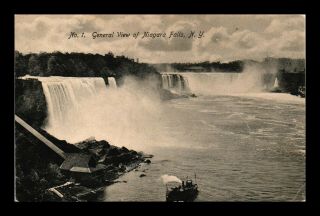 Dr Jim Stamps Us Niagara Falls York General View Postcard