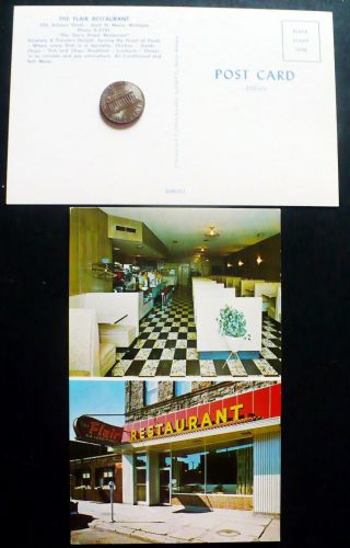 1950s Flair Restaurant,  Counter Service,  Ashmun St. ,  Sault Ste.  Marie,  Mi