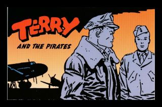 Dr Jim Stamps Us Terry And The Pirates Comic Strip Postal Card