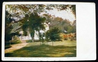 1900 - 07 Maj.  Gen.  Benjamin Lincoln Home,  Revolutionary Hero,  Hingham,  Ma