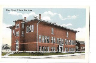 High School,  Webster City,  Iowa,  1930 