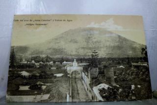Scenic Calle Del Arco Santa Catarina Postcard Old Vintage Card View Standard Pc