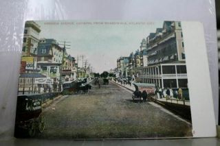 Jersey Nj Virginia Avenue Atlantic City Postcard Old Vintage Card View Post