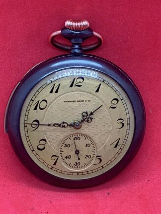 Antique Audemars Piguet & Co.  Minute Repeater Pocket Watch Gun Metal Rare