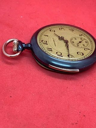 Antique Audemars Piguet & Co.  Minute Repeater Pocket Watch Gun Metal RARE 3