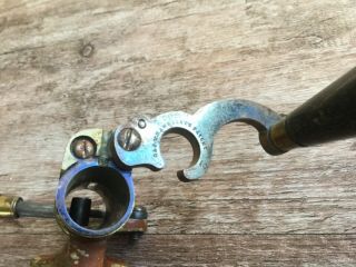 Antique reloading tool.  Roll turnover G & J.  W Hawksley 10 gauge 2