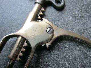 Antique V.  Rousseau,  Le Parfait single lever brass frame corkscrew 10