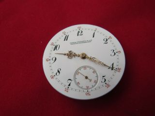 Patek Philippe 21j Wolf Tooth Pocket Watch Movement 42mm Hands & Dial