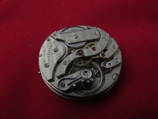 PATEK PHILIPPE 21J WOLF TOOTH POCKET WATCH MOVEMENT 42MM HANDS & DIAL 4