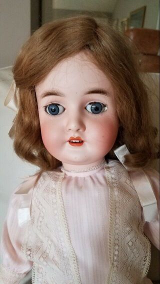 Antique Doll Armand Masseille Bisque & Composition 26” Germany Queen Louise 10