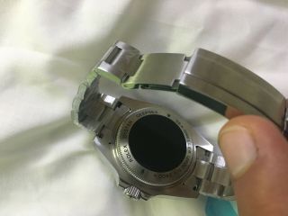 Rolex Sea - Dweller Deepsea Black on Black Ceramic Steel 3900m Watch 116610 6