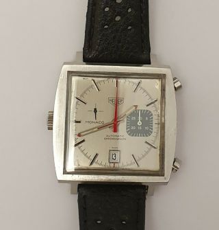 Vintage Heuer Monaco Chronograph Cal 15 1533 G