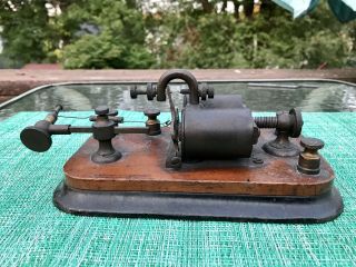 J.  H.  Bunnell & Co Antique Telegraph System Relay 36 Ohm