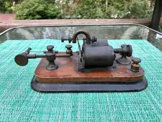 J.  H.  BUNNELL & CO Antique TELEGRAPH SYSTEM Relay 36 Ohm 6