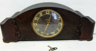 Antique Table Clock Mantel Clock German Clock Ankar