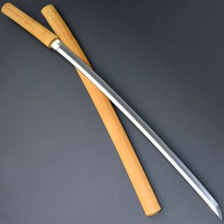 Antique Nihonto Japanese Long Sword Katana Sukesada 祐定 Signed Shirasaya 1505 Nr