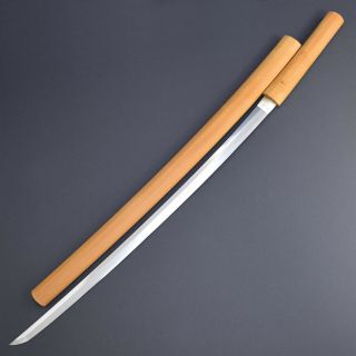 Antique NIHONTO JAPANESE LONG SWORD KATANA SUKESADA 祐定 signed SHIRASAYA 1505 NR 6