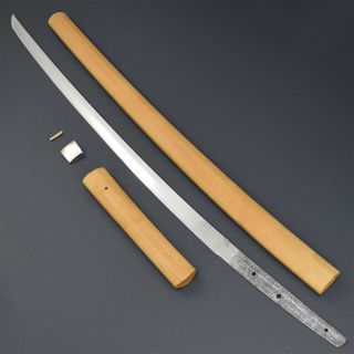 Antique NIHONTO JAPANESE LONG SWORD KATANA SUKESADA 祐定 signed SHIRASAYA 1505 NR 9