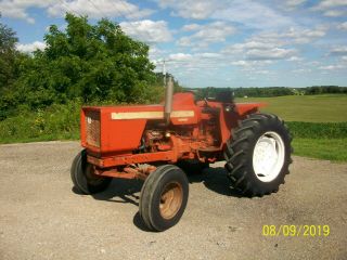 Allis Chalmers 160 Diesel Antique Tractor compact utility 3 Point PTO 2