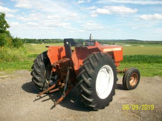 Allis Chalmers 160 Diesel Antique Tractor compact utility 3 Point PTO 8