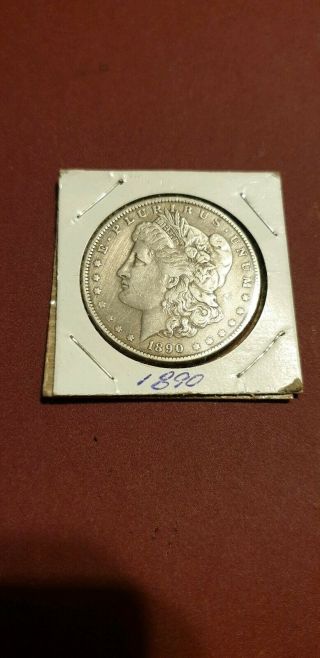 1890 - P Morgan Silver Dollar Collectible Antique Rare Circulated