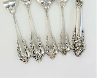 WALLACE GRANDE BAROQUE Sterling Silver Flatware,  5 piece Place Setting 8