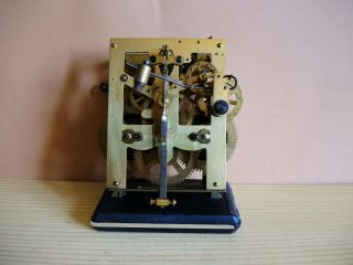 Antique German Wall Clock Movement Junghans W202 Gustav Becker Gb Parts Restore