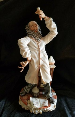 Capodimonte Chemist Pharmacist Figurine Vintage Very Rare
