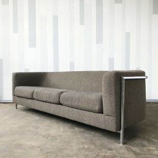 vintage modern Sofa and chair by Milo Baughman 3
