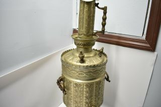 Vintage / Antique Russian Brass Tea Samovar 29 