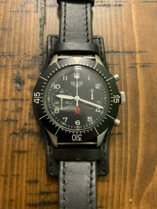 Heuer 1550 Sg Bundeswehr Military Chronograph Flyback Vintage 1a,  (pre Tag)