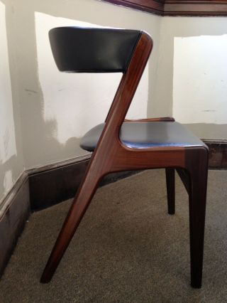 Rare Gunlocke Walnut Accent Chair Mcm Eames Era