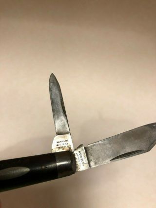Antique York Knife Co.  Walden 2 Blade Pocket Knife 4