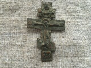 Ancient Big Cross.  Ancient Finds Metal Detector Finds №6b 100